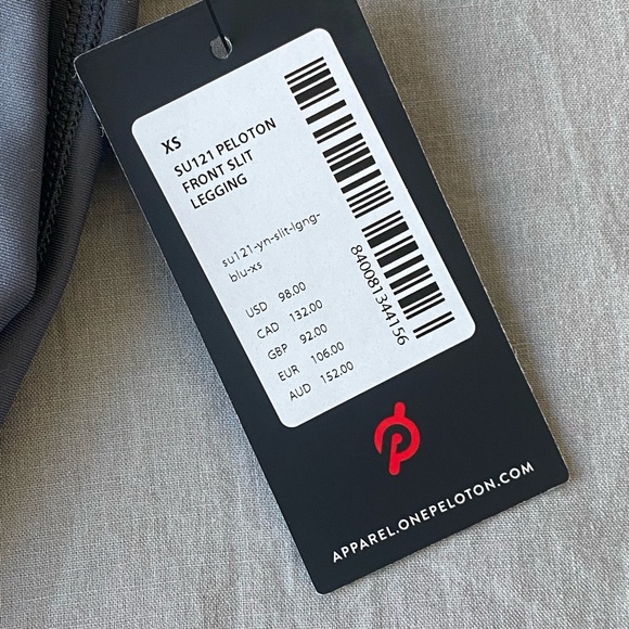 Peloton Front Slit Leggings Size XS NWT - Picture 5 of 9